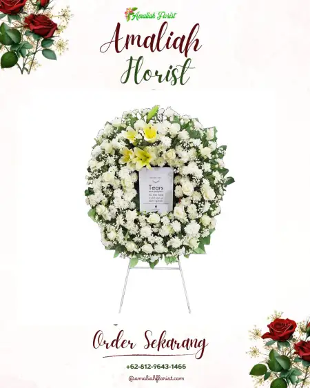 Krans Bunga Duka Cimangkok Sukalarang